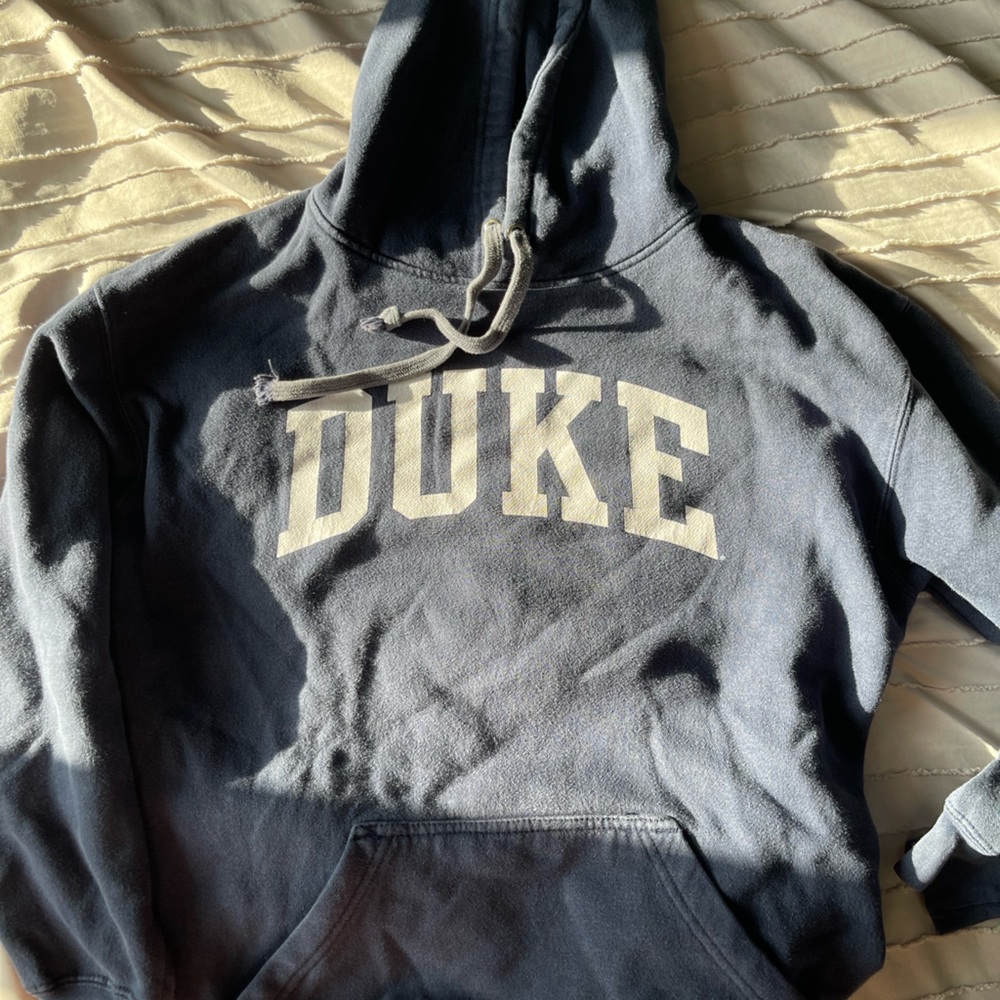 Dark Blue Duke College Hoodie